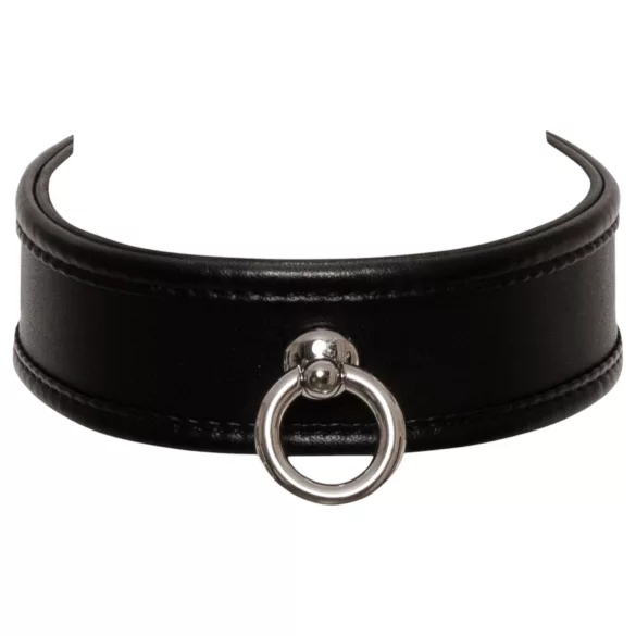 ZADO - Lederhalsband (schwarz)