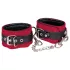ZADO - Lederfesseln für Knöchel (Rot)