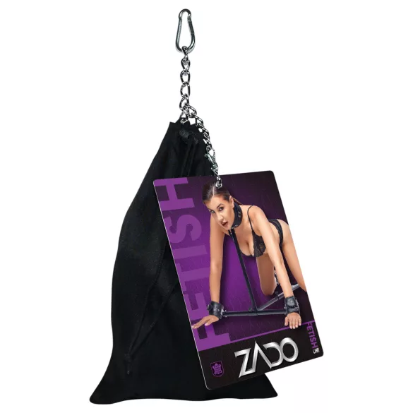 ZADO - Halsband, Hand- & Fußspreizer (schwarz)