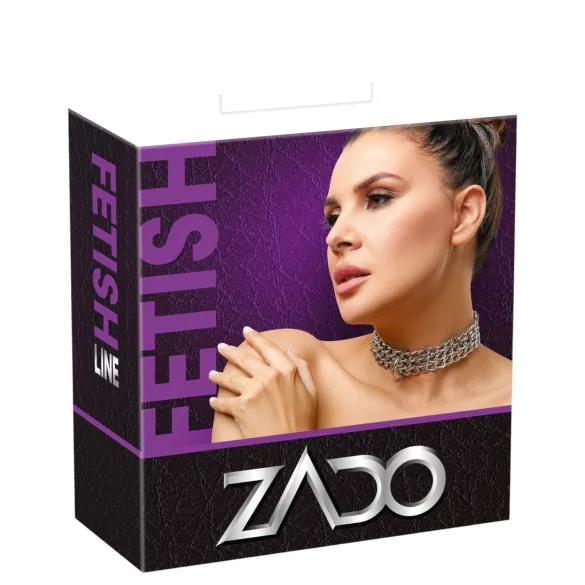ZADO - Halsband mit Kette (Silber)
