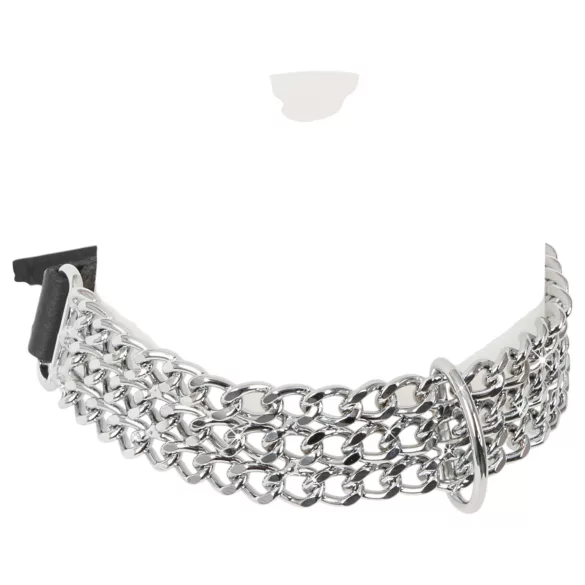 ZADO - Halsband mit Kette (Silber)