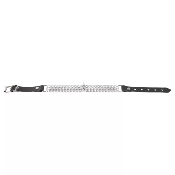 ZADO - Halsband mit Kette (Silber)