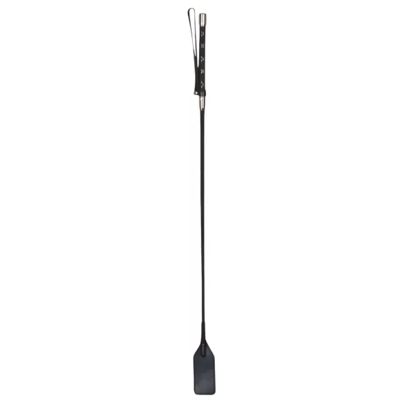 Schwarze Lederklatsche