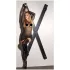ZADO - Andreaskreuz-Bondageset zur Wandmontage (schwarz)