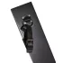 ZADO - Andreaskreuz-Bondageset zur Wandmontage (schwarz)