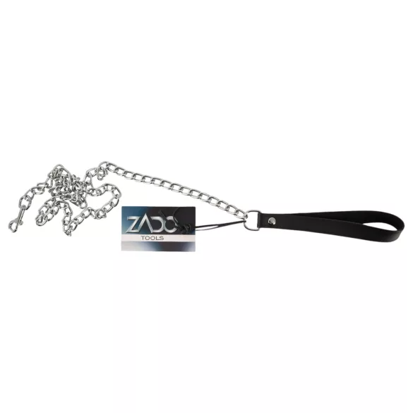 ZADO - Metall-BDSM-Leine für Halsband (silber)