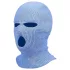 Balaclava - Strick-Saugmaske, 3 Öffnungen (blau)