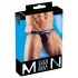 Glänzender Minimal-Slip für Herren (schwarz) - XXL
