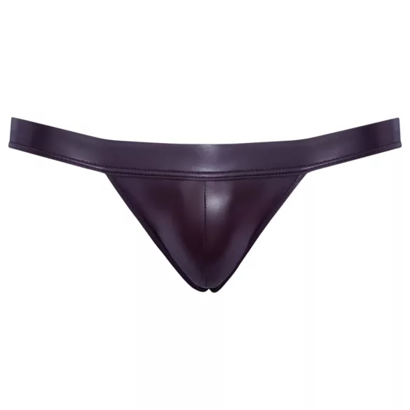 Glänzender Minimal-Slip für Herren (schwarz) - XXL