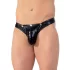 Svenjoyment - Abknöpfbarer String für Männer (schwarz) - XL