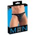 Svenjoyment - Glitzernder Herren-Tanga (Schwarz) - L