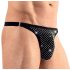 Svenjoyment - Glitzernder Herren-Tanga (Schwarz) - L