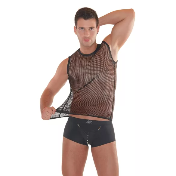 Piraten-Boxershorts (schwarz) - XXL