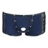 NEK - Schwarze Schnürung Netz-Boxershorts (Blau)