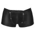 Svenjoyment - Matt-Boxershorts mit Strass und Reißverschluss (schwarz) - M