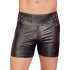 NEK - Langer Männer-Shorts mit Metallschnalle (Schwarz) - M