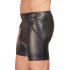 NEK - Längere Herren-Shorts mit Metallschnalle (Schwarz) - M