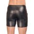 NEK - Längere Herren-Shorts mit Metallschnalle (Schwarz) - M