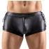 Svenjoyment - Matt-Boxershorts mit seitlicher Schnürung (Schwarz) - XL