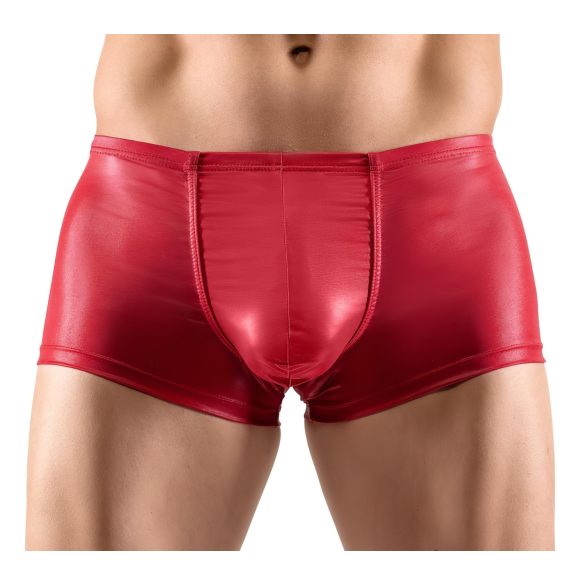 Svenjoyment - glänzende Push-up-Boxershorts (Rot) - M