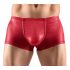 Svenjoyment - Glänzende Push-up-Boxershorts (Rot) - 2XL