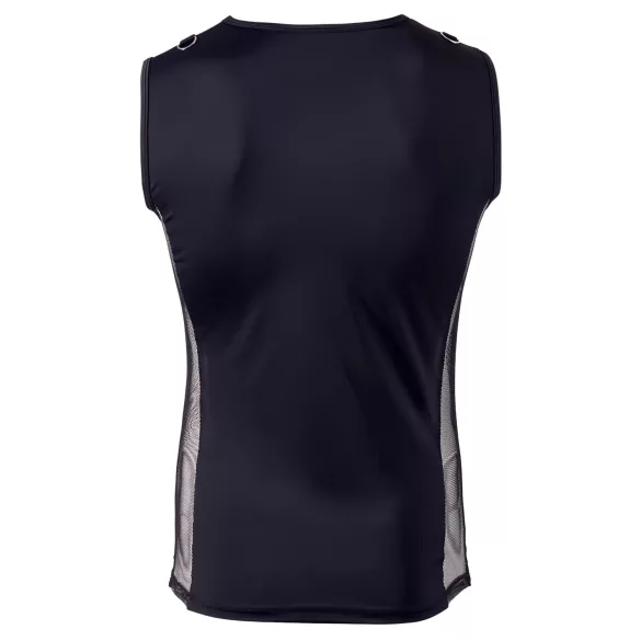 Svenjoyment - Schnürhemd für Herren (schwarz)