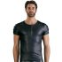 NEK - Mattes Herren-Shirt mit kurzen Ärmeln (schwarz) - 2XL