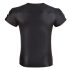 NEK - Mattes Herren-Shirt mit kurzen Ärmeln (schwarz) - 2XL