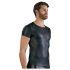 NEK - Mattes Herren-Shirt mit kurzen Ärmeln (schwarz) - 2XL