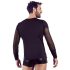 NEK - Langarm-Oberteil für Männer mit Kreuzträgern (Schwarz) - XL