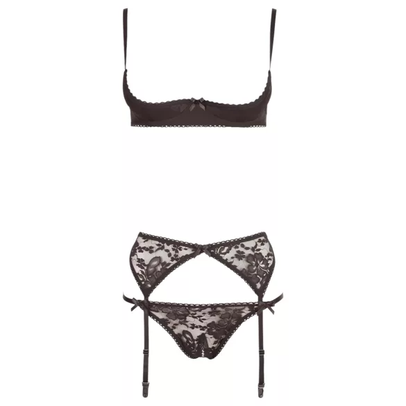 Cottelli - Erotik-Trio (schwarz)