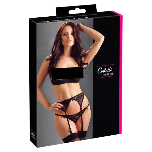 Cottelli - Erotik-Trio (schwarz) - 80B/M