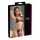 Cottelli - Offenes Spitzen-Set (schwarz) - M