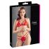 Cottelli - Offenherziges Spitzen-BH-Set (Rot) - XL