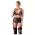 Cottelli Plus Size - Verführerisches Dessous-Set (schwarz)