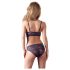 Cottelli - Blumen-Lace-BH-Set (lila)