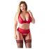 Cottelli Plus Size - Variabeles Dessous-Duo (Rot) - 95D/2XL