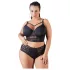 Cottelli Plus Size - Spitzen-BH mit Trägern (schwarz)