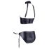 Cottelli Bondage - Glänzendes Hebeset mit Fesseln (schwarz) - XL