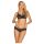 Obsessive 860-SET-1 - Rosige Spitzen-BH-Set (schwarz)