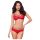 Obsessive 860-SET-3 - Rosiger Spitzen-BH-Set (Rot)
