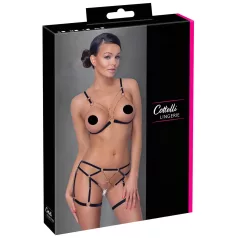   Cottelli - Kettenkette Zierkörperschmuck - 2-teilig (schwarz) - M