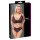 Cottelli Plus Size - Transparentes Muster-BH-Set (Lila) - 2XL
