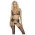 Kussbarer - Dessous-Set (schwarz) - L/XL