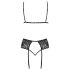 Kussbarer - Dessous-Set (schwarz) - L/XL