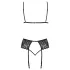 Kissable - Dessous-Set (schwarz) - L/XL