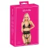 Sinnlich - Taillen-BH-Set (schwarz) - L/XL