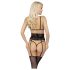 Kissable - Taillen-BH-Set (schwarz) - L/XL