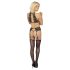 Küssbar - Halsband-Spitzen-BH-Set (schwarz) - L/XL