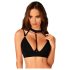 Obsessive Brasica - Nackenhalter-BH (Schwarz)